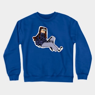 just sitting Crewneck Sweatshirt